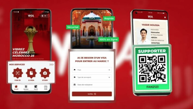 CAN Maroc -2025 : Les visas électroniques via l'application Yalla désormais gratuits